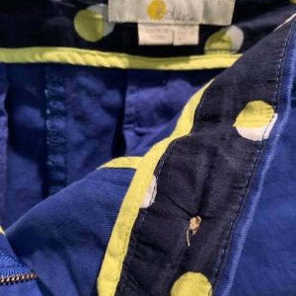 Boden Dark Blue Rachel Chino Shorts 4" inseam Size 6 - Picture 3 of 4